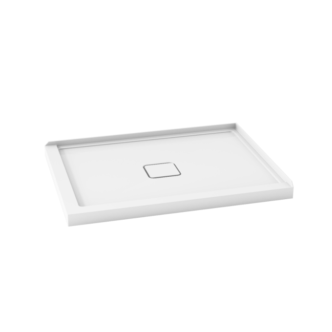 KOVER Rectangular acrylic shower base 48” x 36”