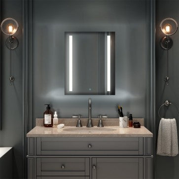 Aquadom RB-2430R-N Royale Basic, 24W x 30H x 5D Right Hinge LED Lighted Medicine Cabinet