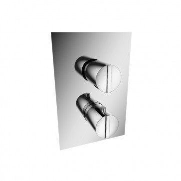 Flusso Kitchen & Bath 145.4101CP Series 145 Thermostatic Shower Valve With Volume Control & Trim