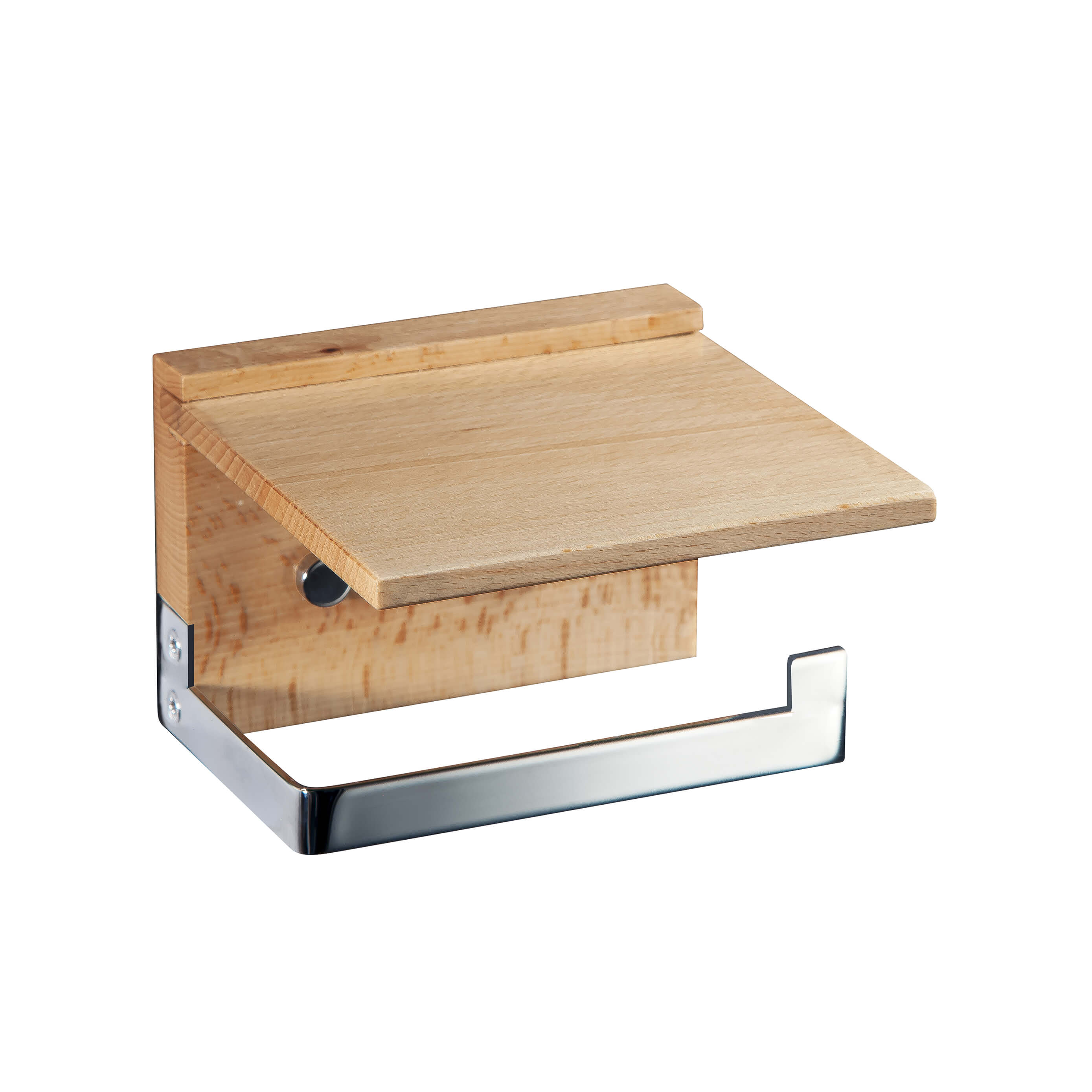 Natura Paper Holder with Shelf