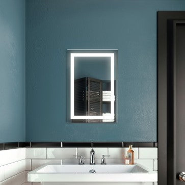 Kalia MR1675-500-001 Effect Bathroom Mirror - 18 X 26