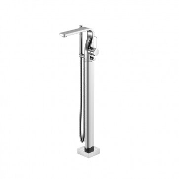 Flusso Kitchen & Bath 260.1165 Series 260 Freestanding Floor Mount Bathtub/Tub Filler