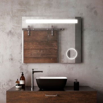 Kalia MR1673-500-001 Emblem Bathroom Makeup Mirror - 38 X 30