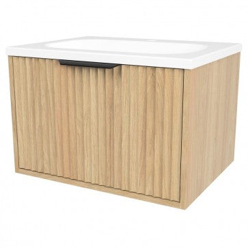 Timberline BYR-V-C-STA-W-OV-1TH Byron Vanity Cabinet, Wall Hung, OVA Handles