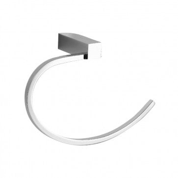 Flusso Kitchen & Bath XS1008 Bath Brass Towel Ring
