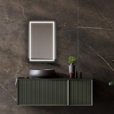 Aquadom RP-2436L Royale Plus 24W x 36H x 5D Left Hinge LED Lighted Medicine Cabinet