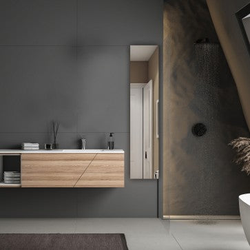 Aquadom R-1570R-E Royale, 15W x 70H x 5D Right Hinge Side, Tall Medicine Cabinet