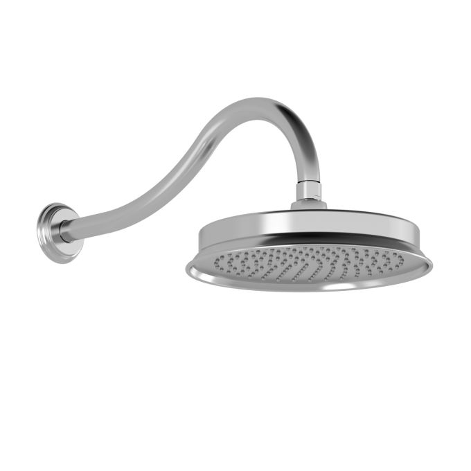 RUSTIK Round shower head - Wall arm
