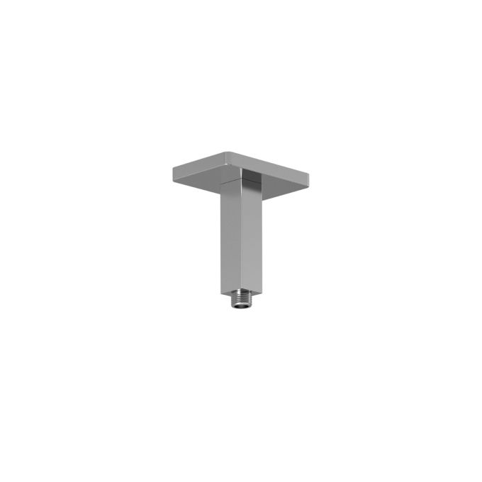 PREMIA - 6'' VERTICAL ARM WITH SQUARE FLANGE - PURE NICKEL
