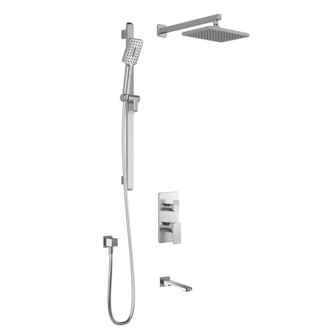 KAREO TD3 Thermostatic shower system (Valve not included) - Wall arm