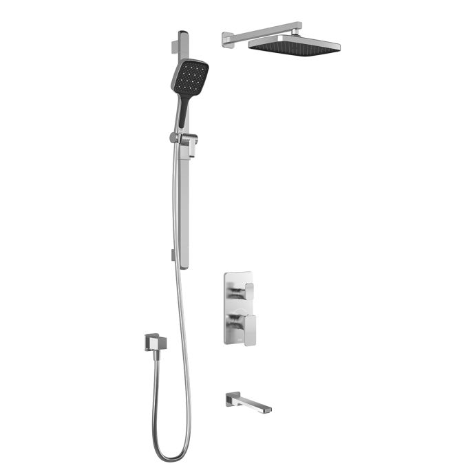 Plus - Kareo TD3 Shower system (without valve) - Vertical arm