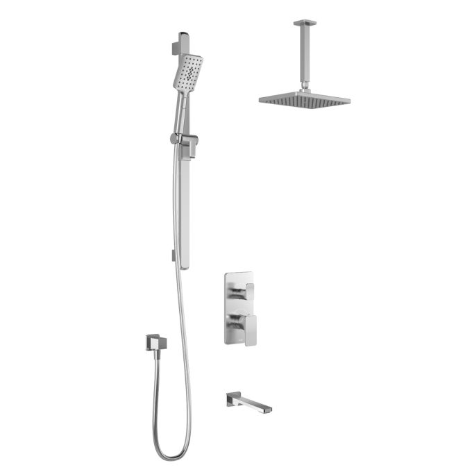 KAREO TD3 Thermostatic shower system - Vertical arm