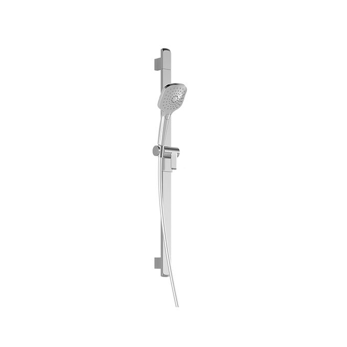 GRAFIK Shower rail set with hand shower