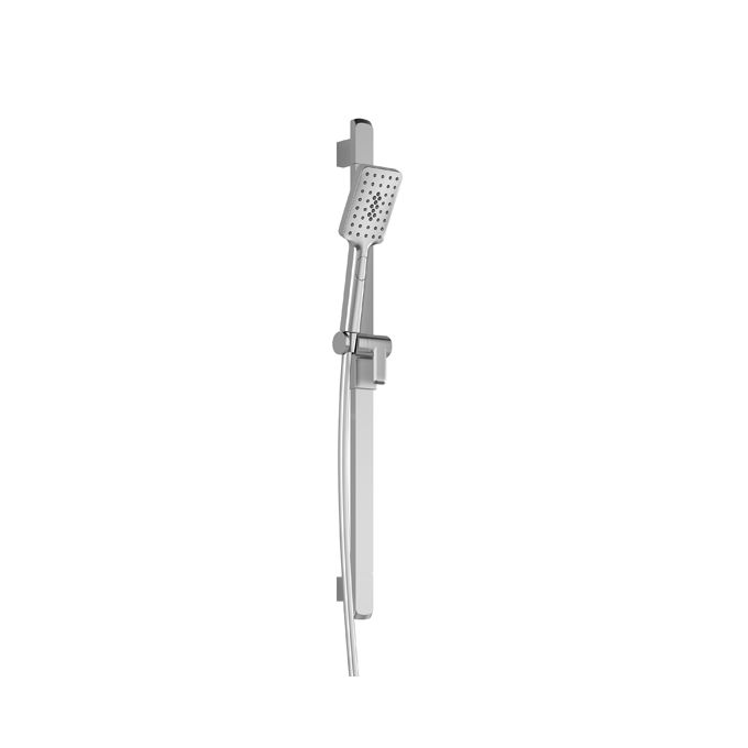 SQUAREONE Shower rail set with hand shower