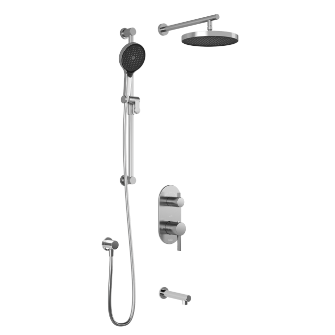 Plus - RoundOne TD3 Shower system (without valve) - Wall arm