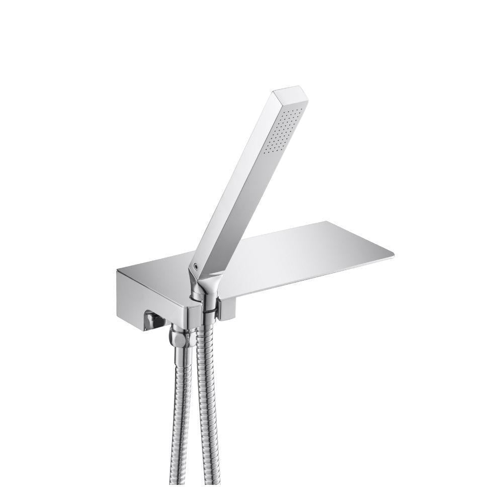 Hand Shower Set With Shelf Thingy, Elbow, Holder & Hose
