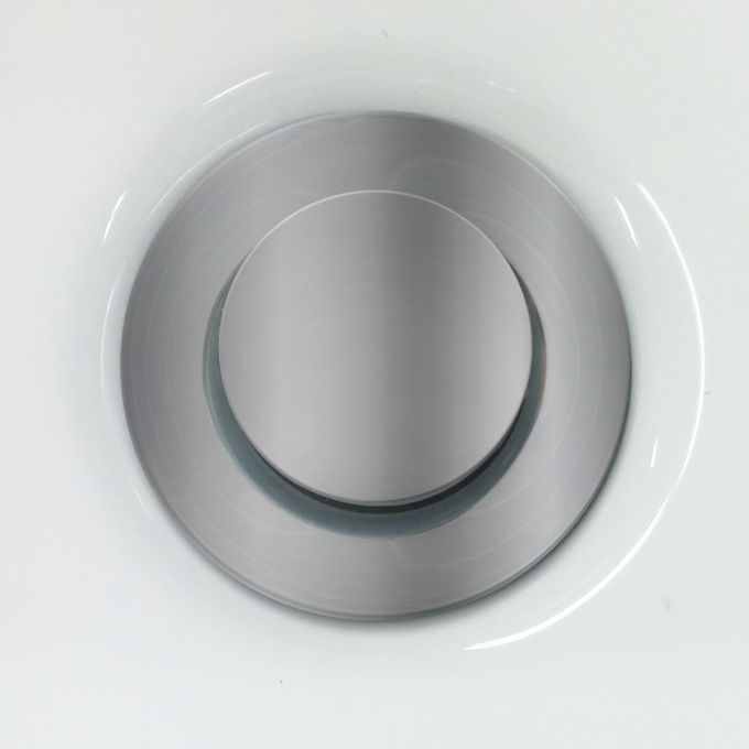 Pop-up drain with overflow