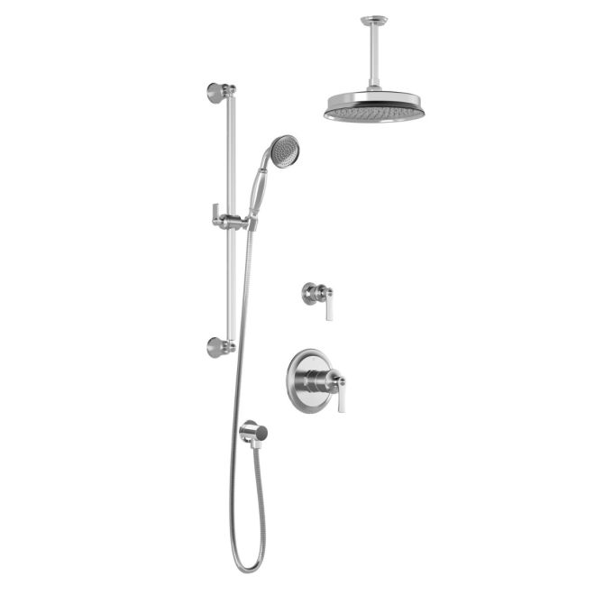 RUSTIK TD2 Shower systems - Vertical arm