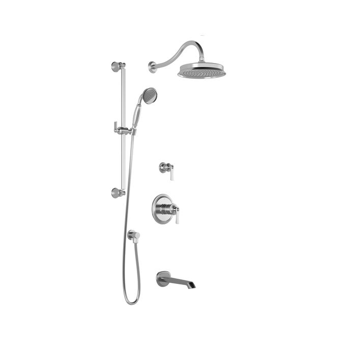 RUSTIK TD3 Shower systems (valves not included)