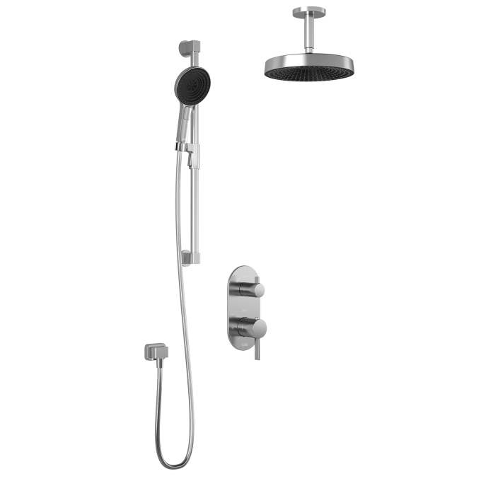 Premia - RoundOne TD2 Shower system (without valve) - Vertical arm