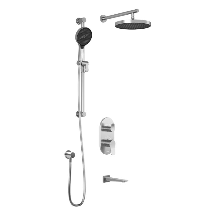 Plus - Moroka TD3 Shower system (without valve) - Wall arm