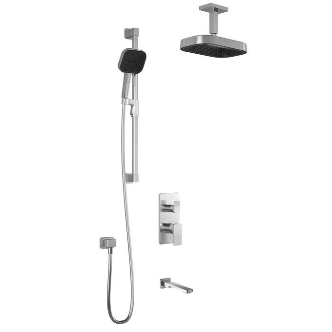 Premia - Kareo TD3 Shower system (without valve) - Vertical arm