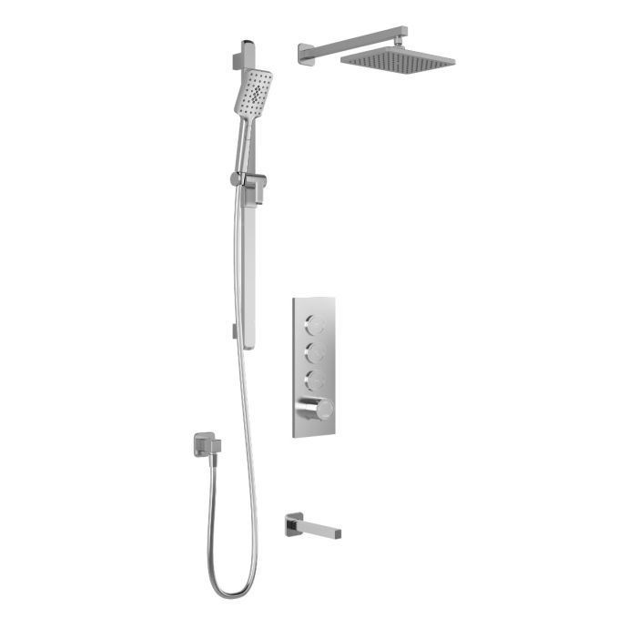 SQUAREONE TB3 Shower systems (without valve)