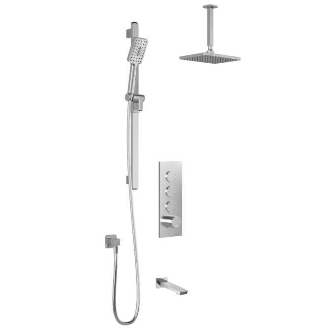 MOROKA TB3 Shower systems - Vertical arm