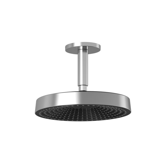 Moroka - Premia 300 mm (11 3/4'') round rainhead and vertical ceiling arm