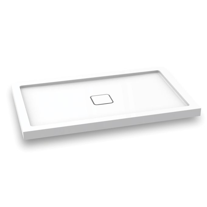 KOVER Rectangular acrylic shower base 60” x 36”