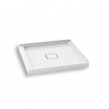 Kalia BW1227-240 Kover Square Acrylic Shower Base 36