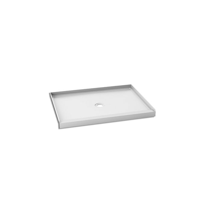 KONCEPT Rectangular acrylic shower base 48” x 36”