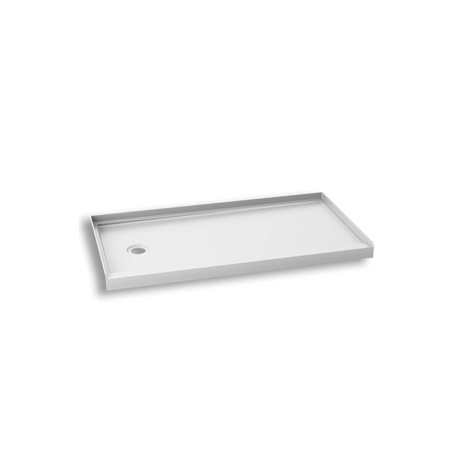 KONCEPT Rectangular acrylic shower base 60” x 32”