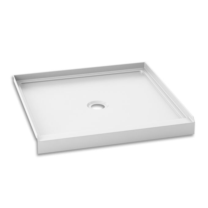 KONCEPT Square acrylic shower base 36” x 36”