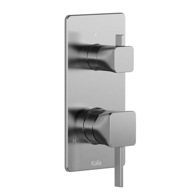 ½” pressure balance with volume control valve and 2-way diverter decorative trim (cartridge included)