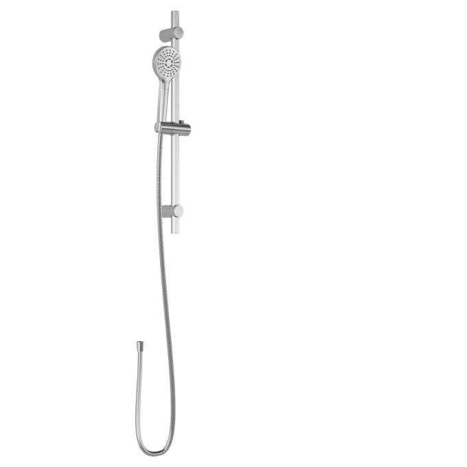 BASICO - 2-jet handshower, wallbar and 60” flexible metal hose assembly
