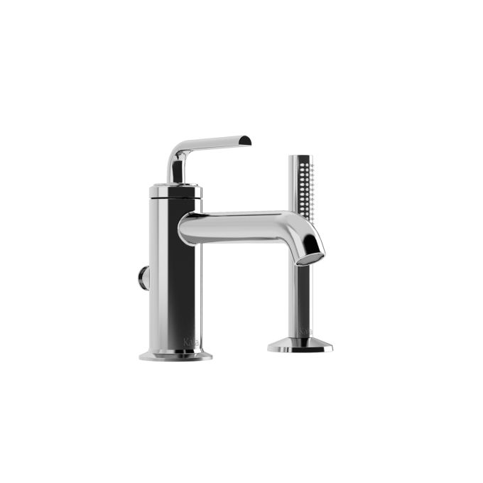 CITÉ Deckmount tub faucet with hand shower