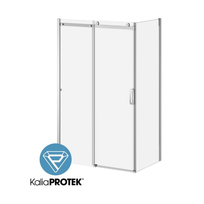 K3 48 x 77” sliding shower door with 32