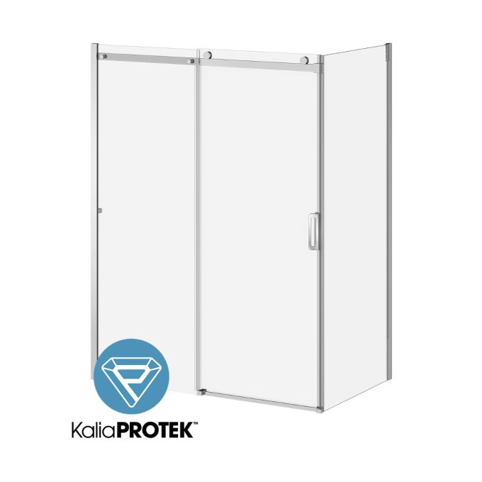 K3 60x 77” sliding shower door with 36
