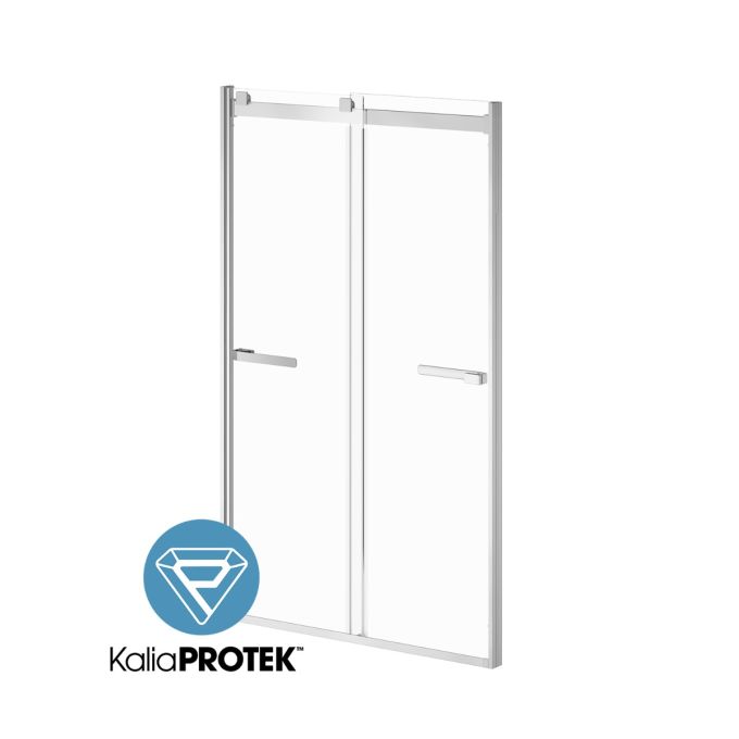 AKCESS 2.0 60” Bypass Sliding Shower Door - KP protective film