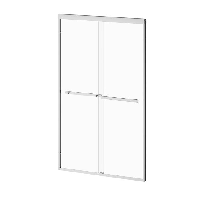 MECK 48'' Bypass sliding Shower door