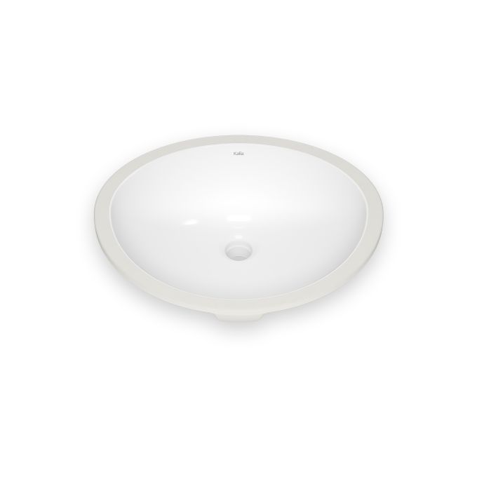 Ceska - Oval washbasin - White gloss vitreous porcelain