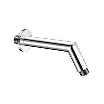 Flusso Kitchen & Bath HS1030 Universal Fixtures Round Shower Arm With Flange