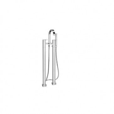 Flusso Kitchen & Bath 160.1162CP 160 Series Floor Mounted Tub Filler - Polished Chrome