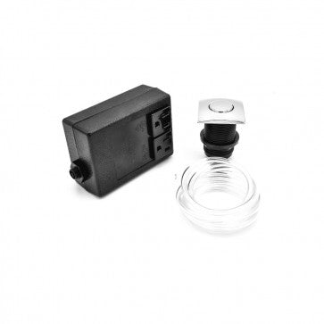 Flusso Kitchen & Bath K.C952 Kitchen Waste Disposer Air Switch - Square
