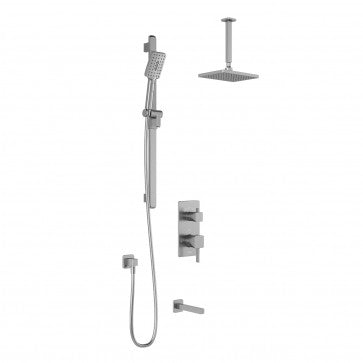 Kalia BF1657-160-001 Squareone Bathroom Faucets Kit