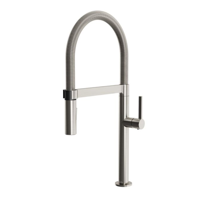 EXKI Single handle kitchen faucet with Spring Spout and Magnetic Spray Head
