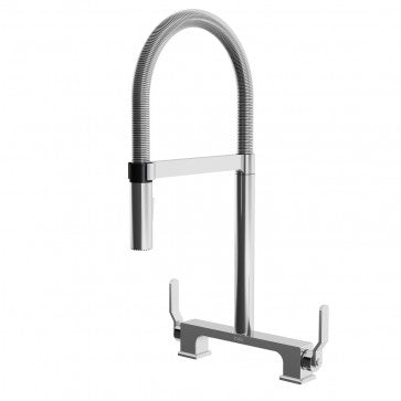 Kalia KF1712 Skyridge Bridge Kitchen Faucet With Spray Head