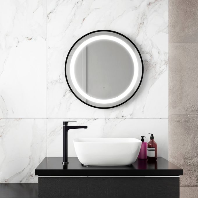 EFFECT LED-illuminated bathroom mirror - 24” x 24”