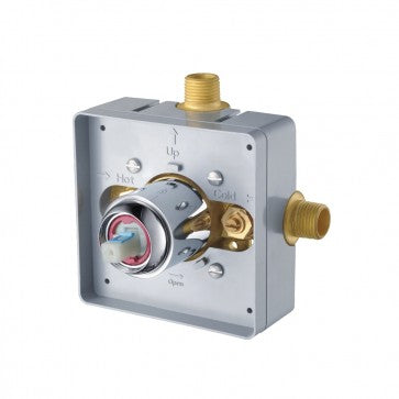 Flusso Kitchen & Bath PBV1005A Universal Fixtures Pressure Balance Valve With Integrated 2-Way Diverter